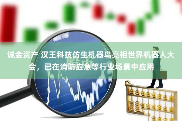 诚金资产 汉王科技仿生机器鸟亮相世界机器人大会，已在消防应急等行业场景中应用