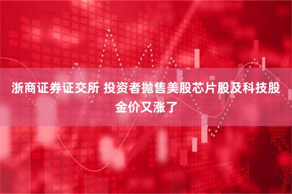 浙商证券证交所 投资者抛售美股芯片股及科技股金价又涨了
